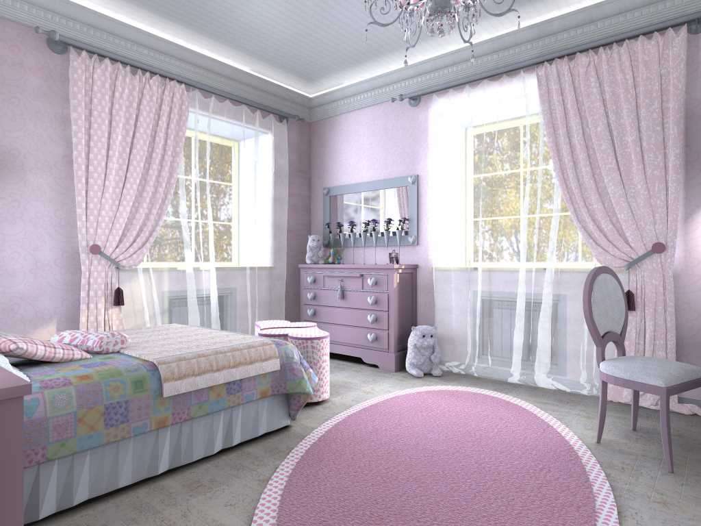 نمونه عکس اتاق خواب دخترانه