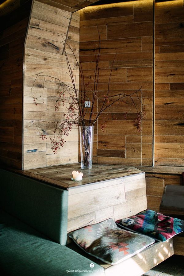 Wall decoration with wood 32