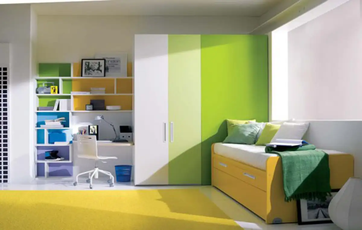 رنگ‌های آرامش بخش برای اتاق خواب نوجوانان