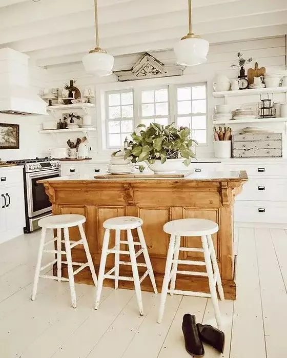 آشپزخانه سفید اسکاندیناوی